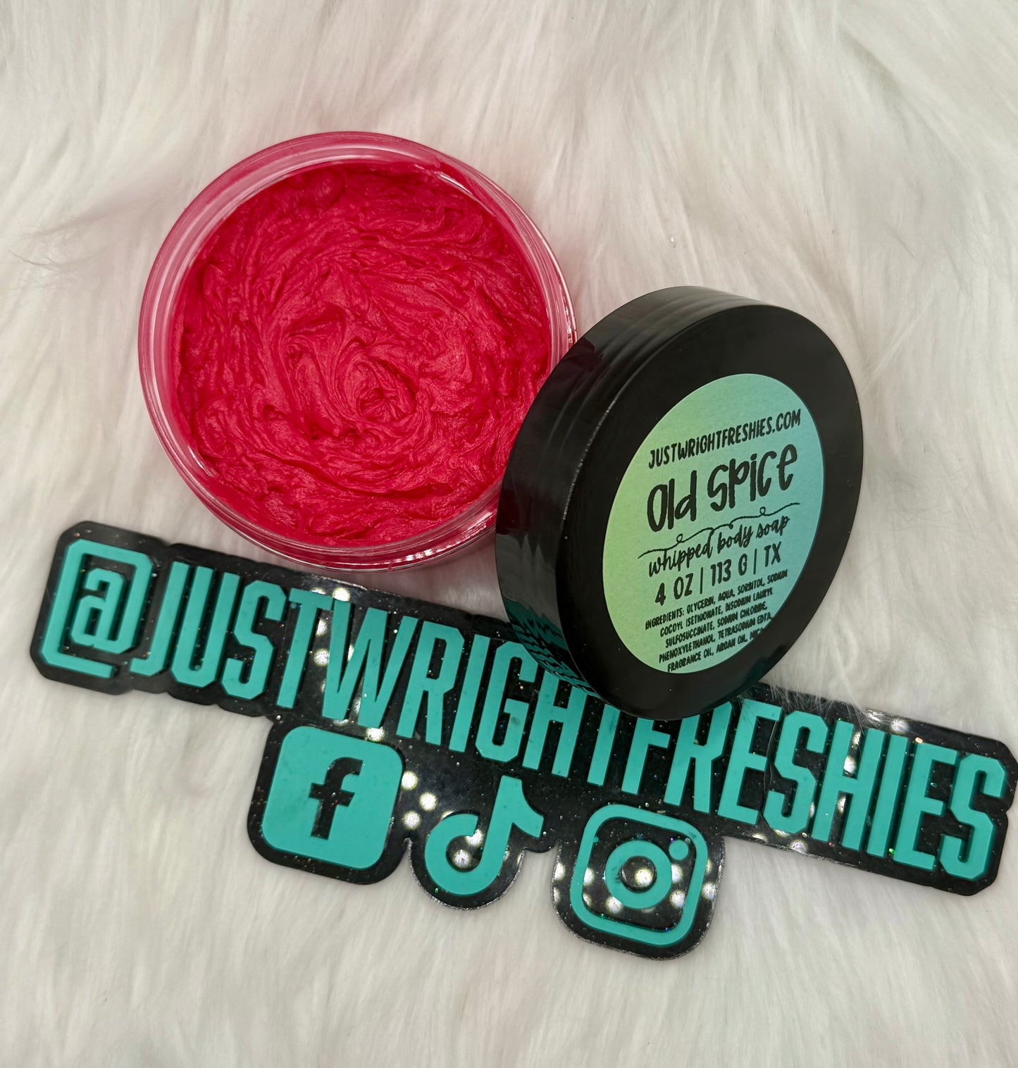 Old Spice Whipped Body Soap- 4oz