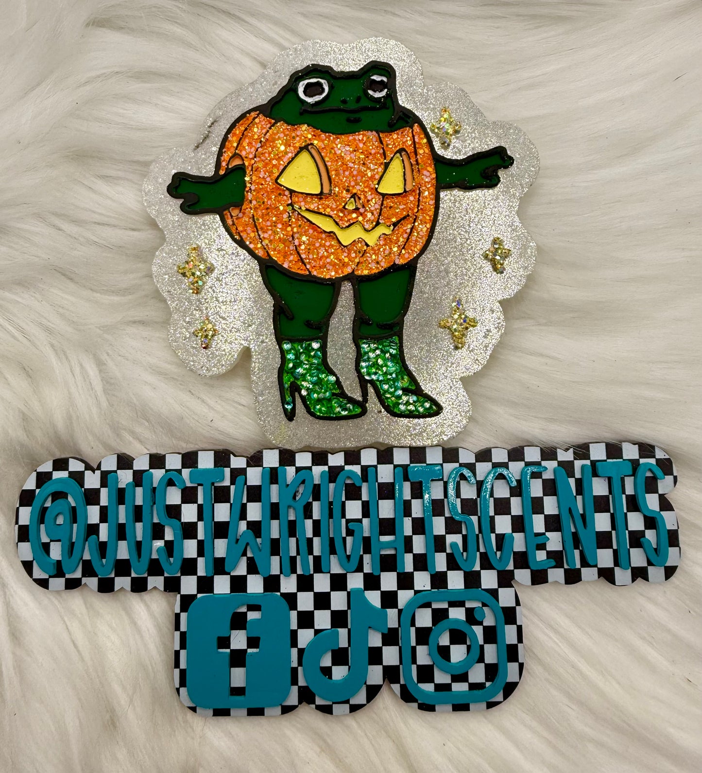 Pumpkin Toad- cozy flannel