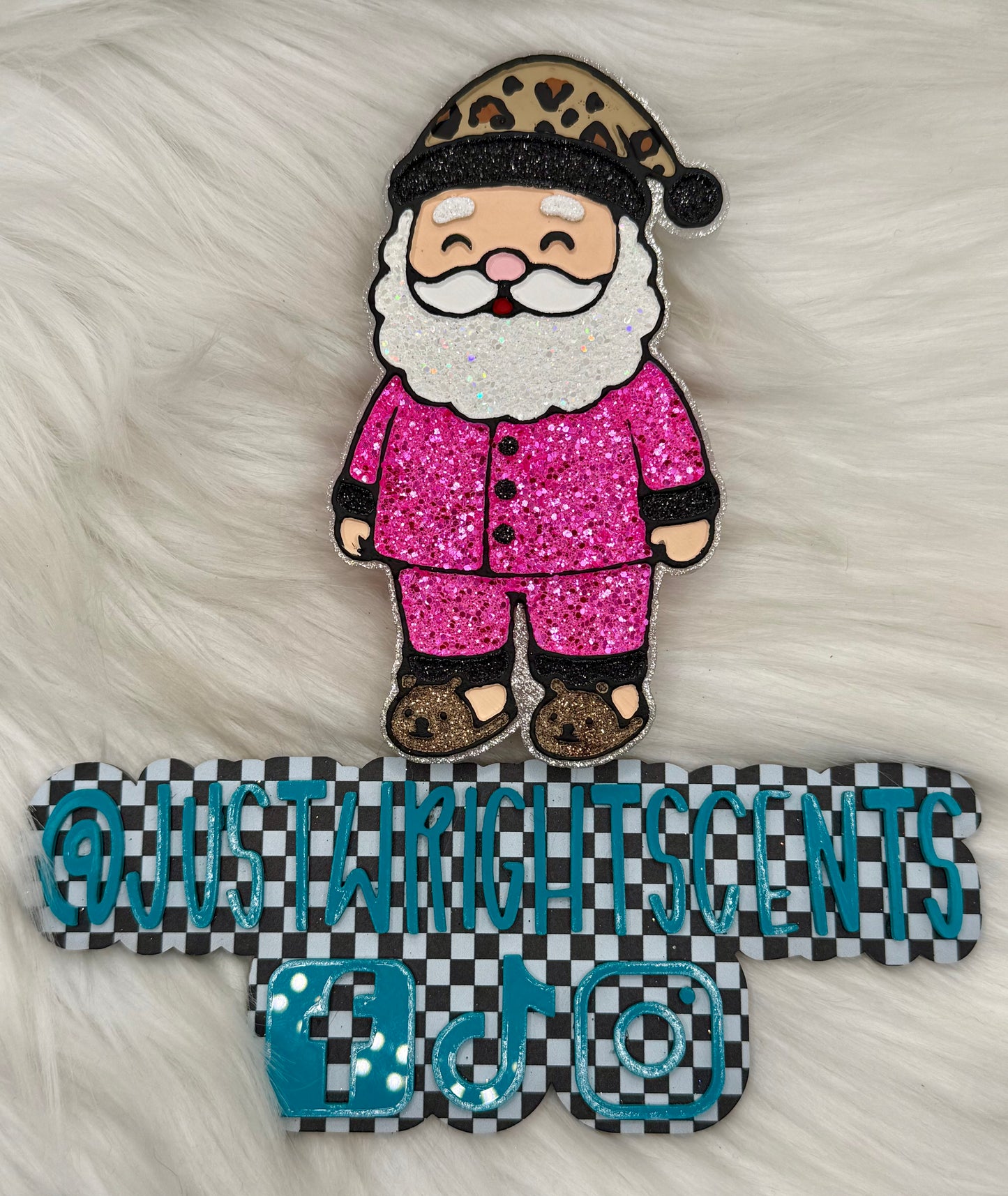 PJ Santa- winter candy apple