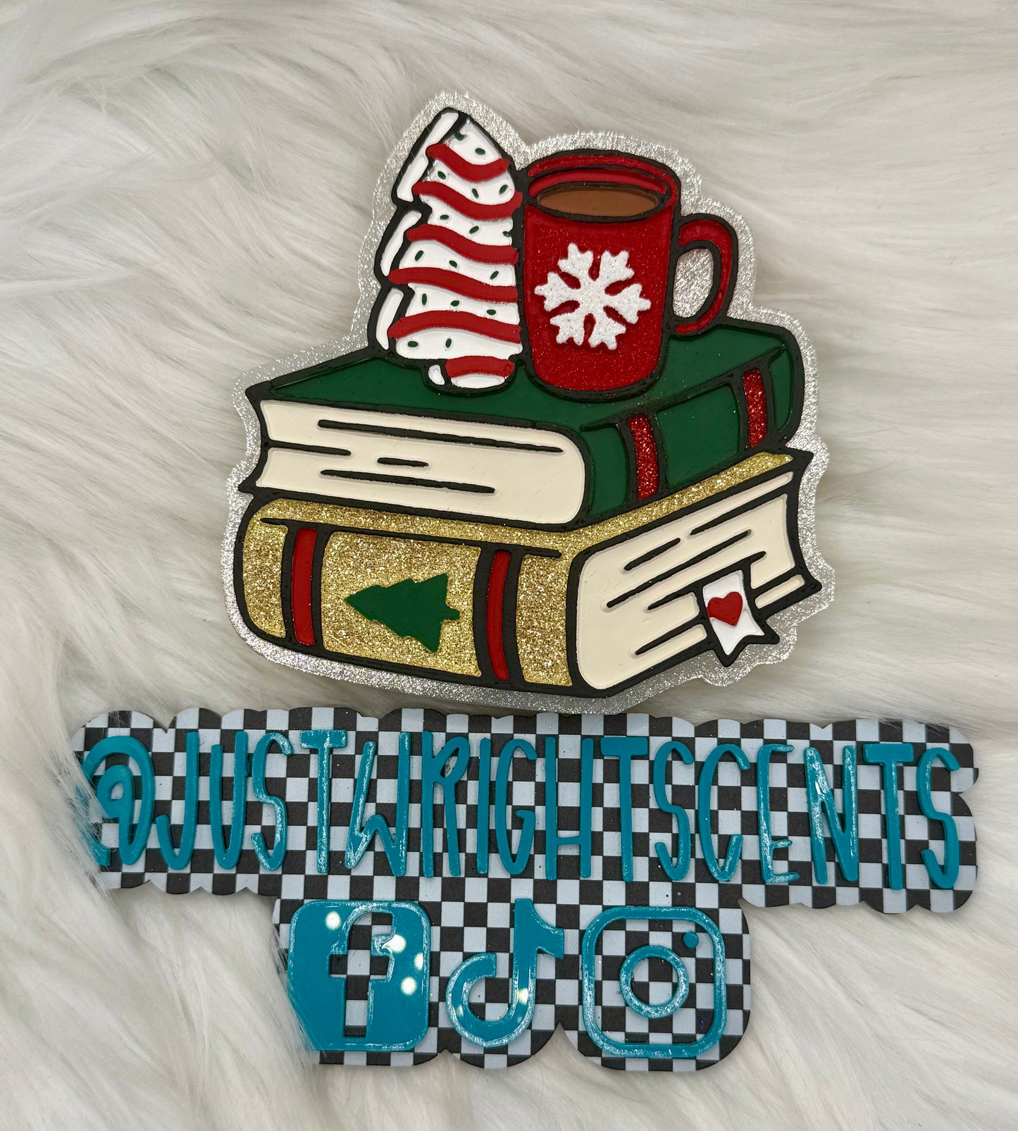 Christmas Book Stack- Cowboy cookies