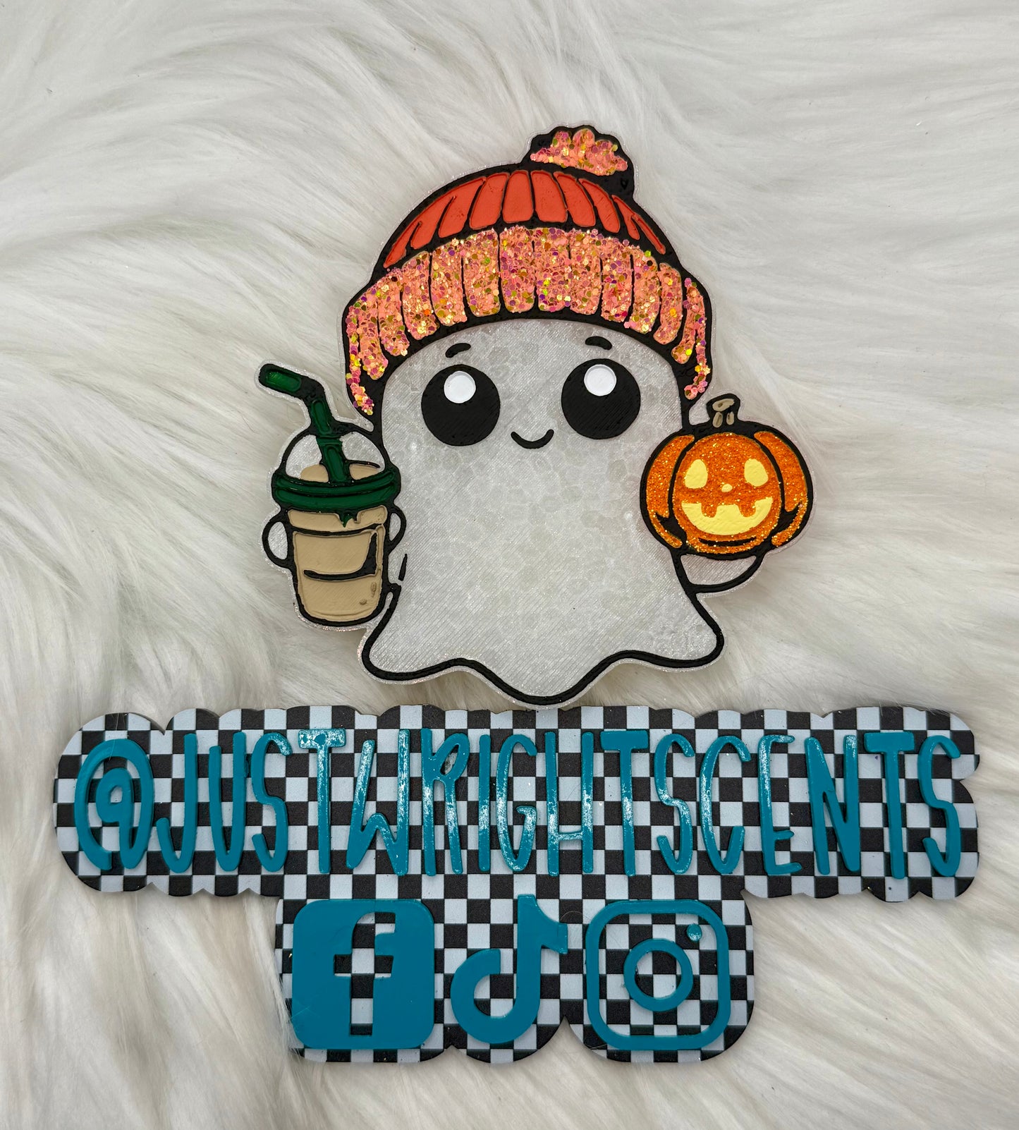 Beanie Ghost- spooky berry
