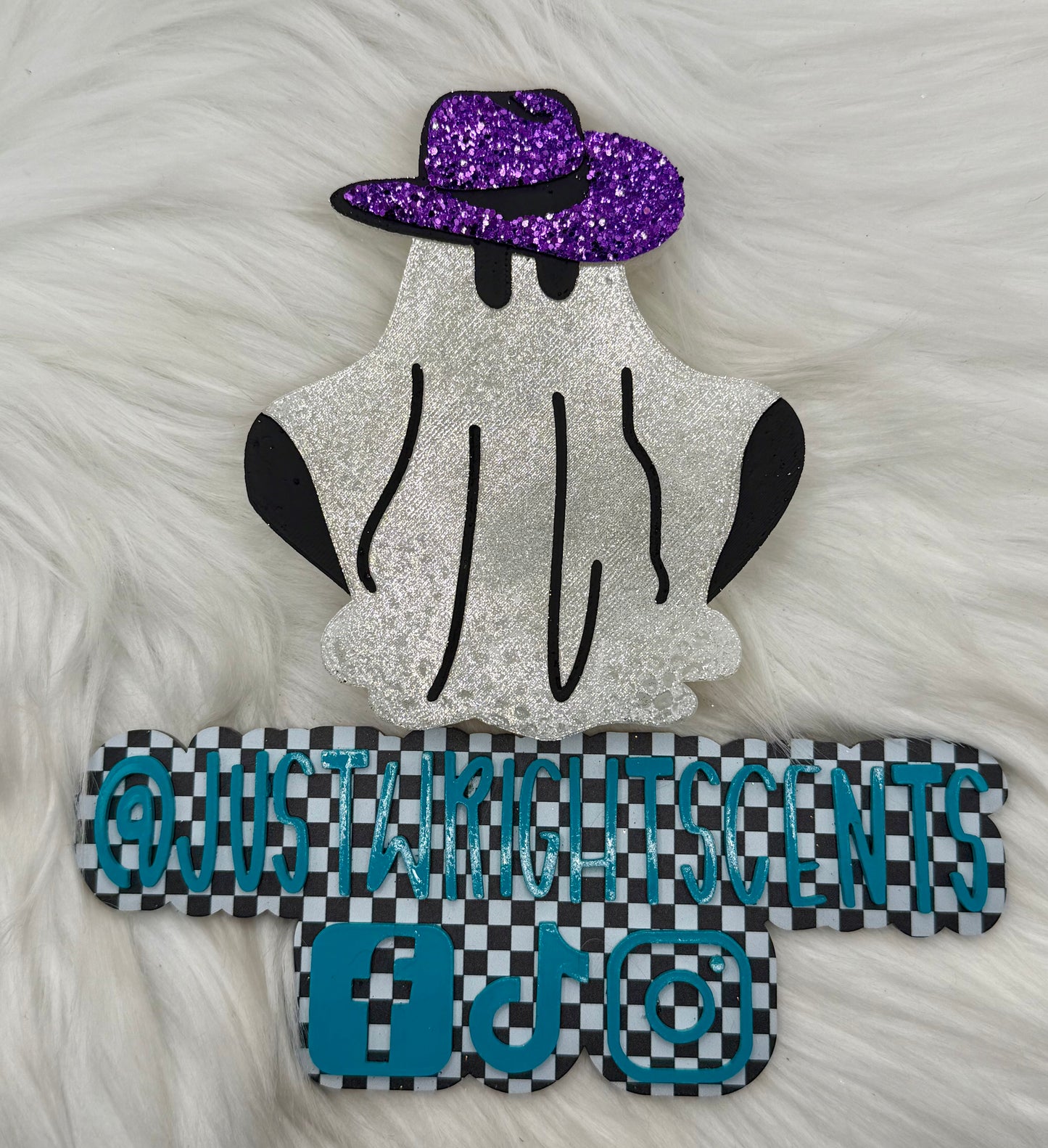 Cowboy Ghost (purple)- spooky berry