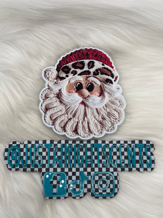 Crochet Santa- vanilla bean Noel