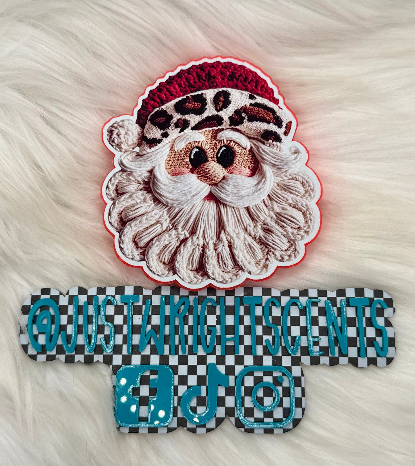 Crochet Santa- fruit loops