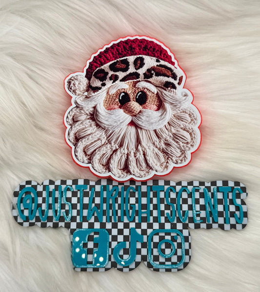 Crochet Santa- fruit loops