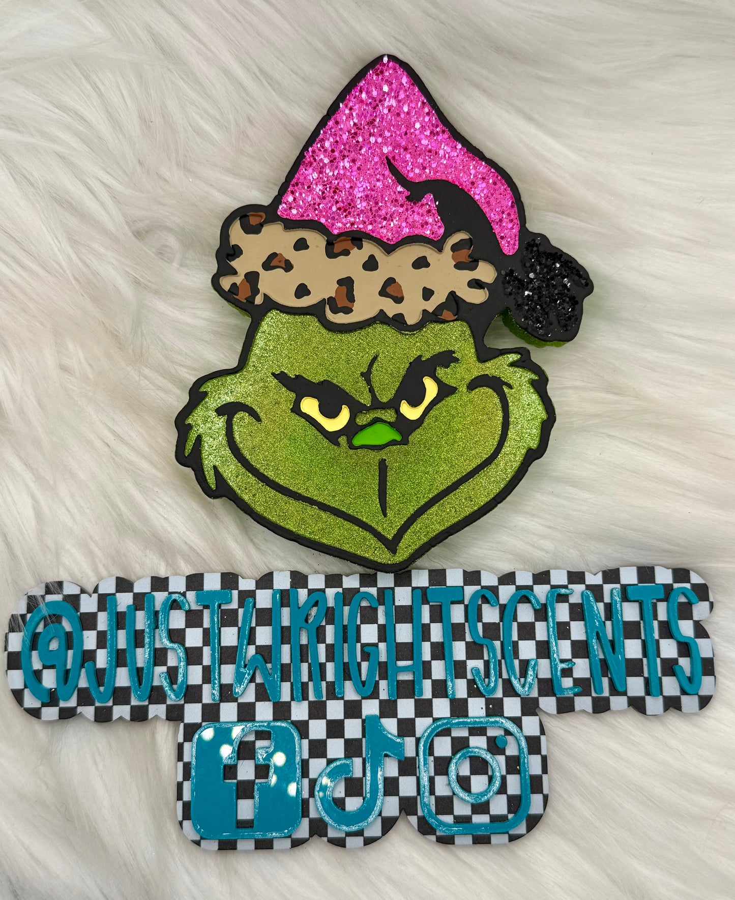 Green leopard- cherry vanilla