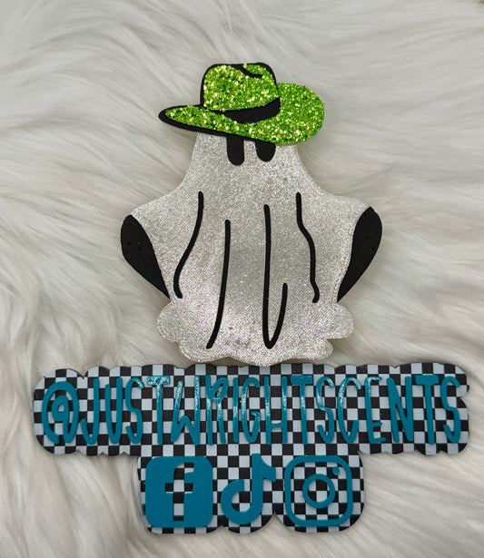 Cowboy Ghost (green)- spooky berry