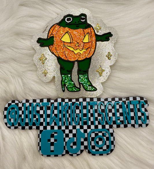 Pumpkin Toad- cozy flannel