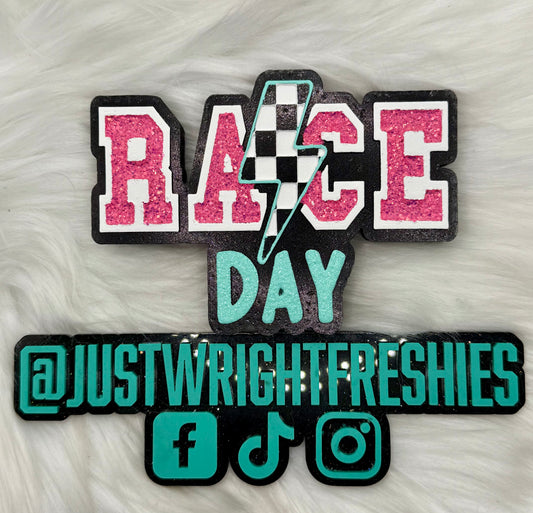 Race Day- Pink Chiffon