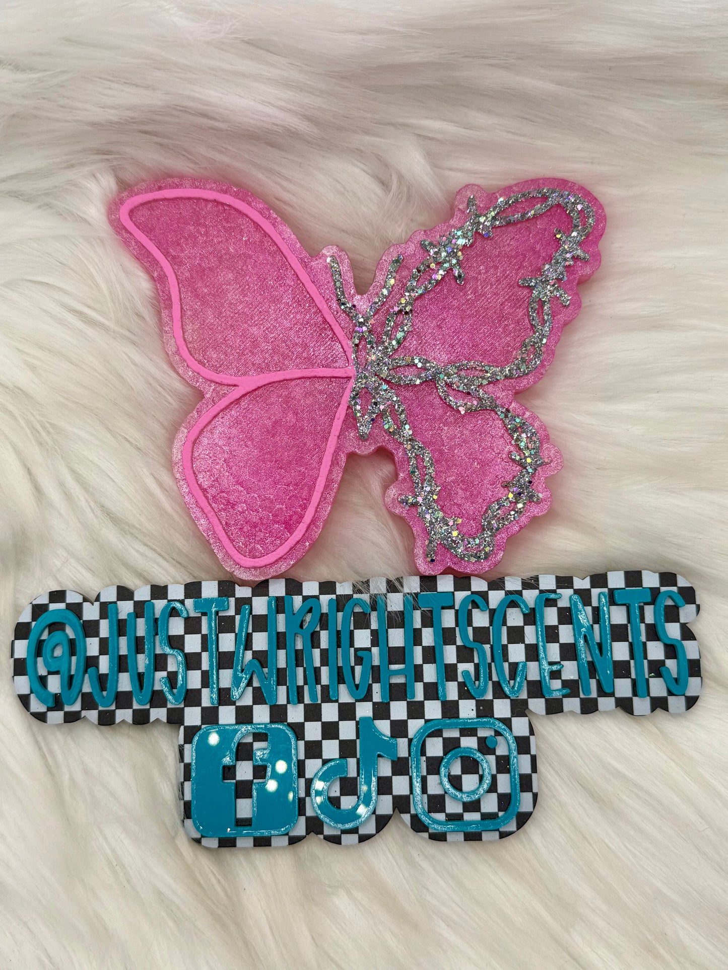 Butterfly- cocoa butter cashmere