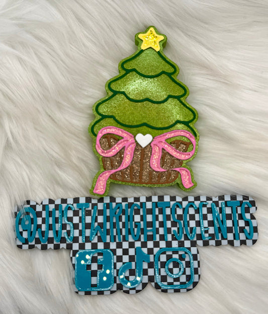 Christmas Cupcake- cherry vanilla