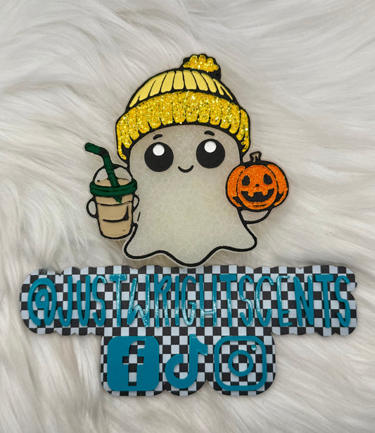 Beanie Ghost- strawberry lemon blondie